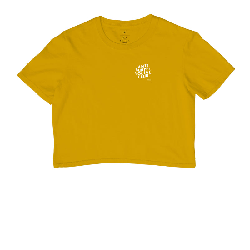 Cropped Crossfit Minimalista Anti Burpee Social Club