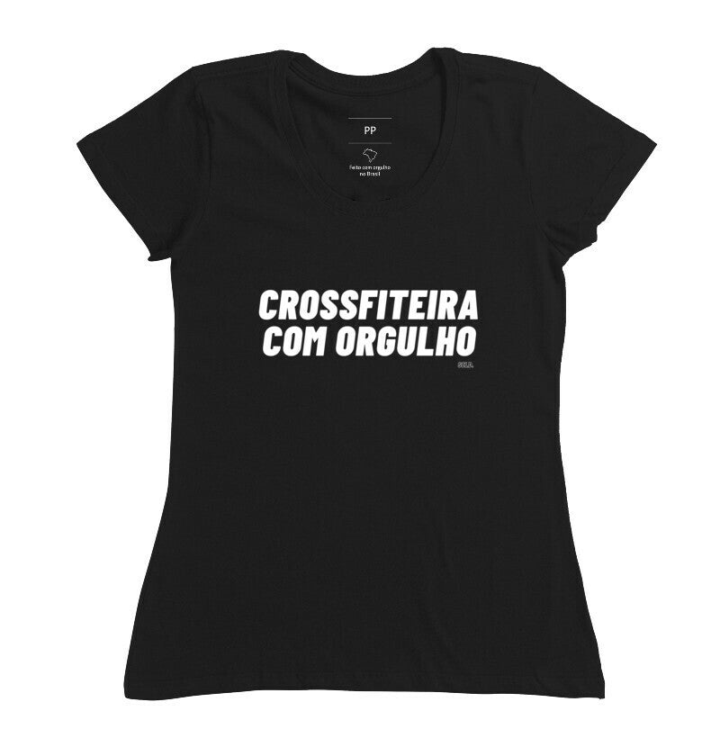 Camiseta Crossfit Crossfiteira com Orgulho