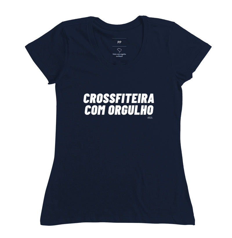 Camiseta Crossfit Crossfiteira com Orgulho