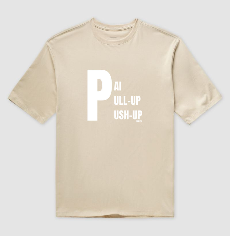 Pai, Pull-up e Push-up - Oversized