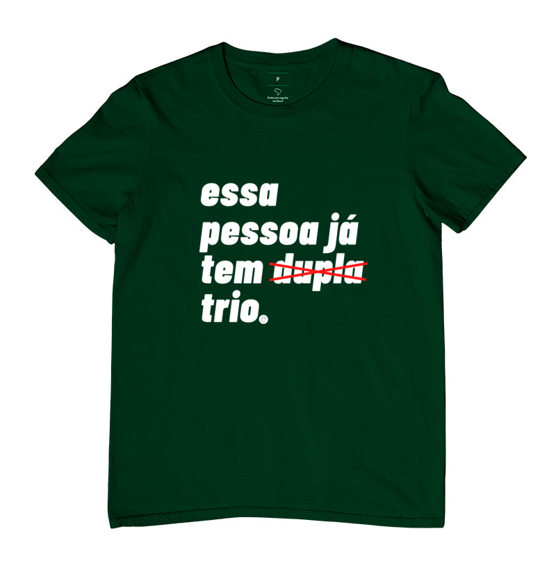 Camiseta Crossfit Essa pessoa ja tem trio