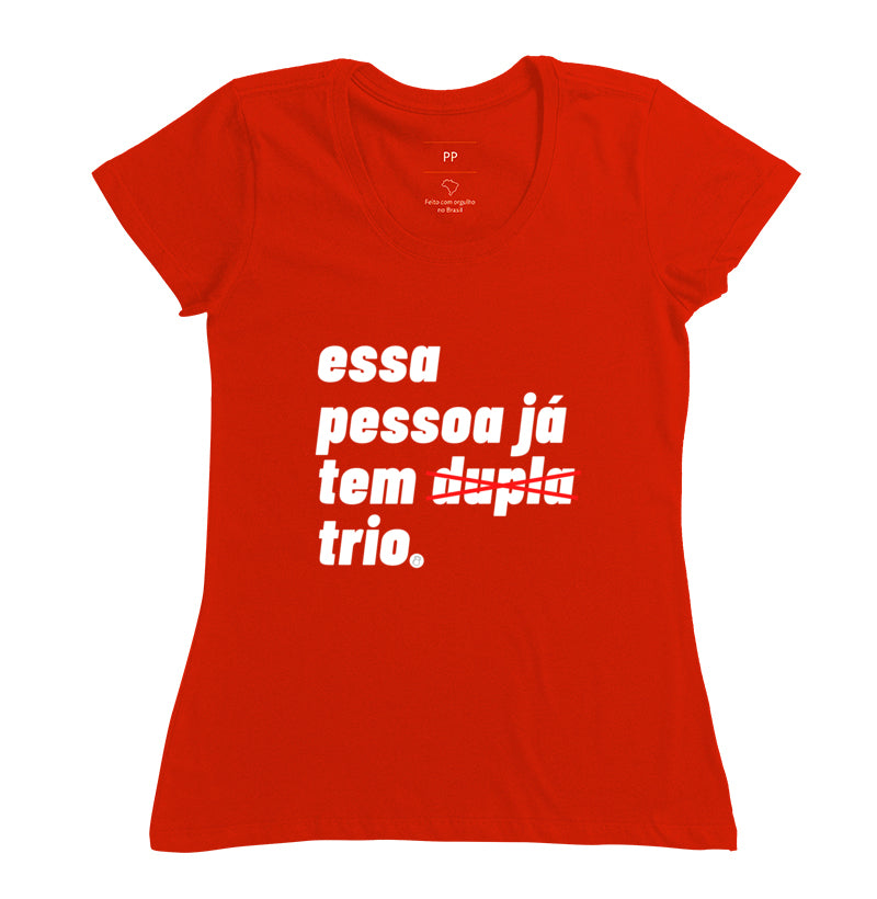 Camiseta Crossfit Essa pessoa ja tem trio