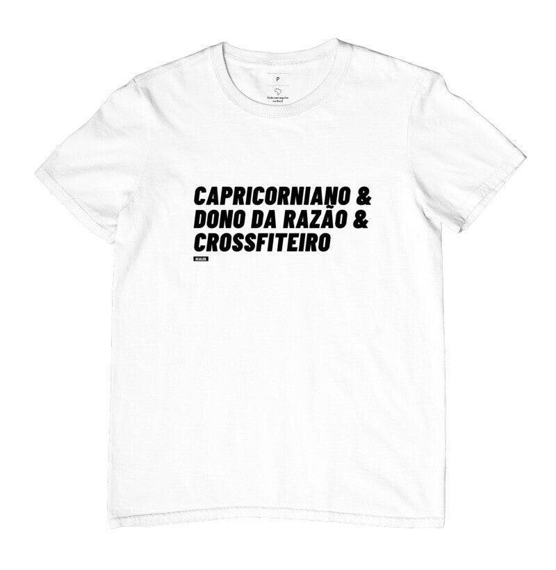 Camiseta Zodíaco Homem Capricornio 2