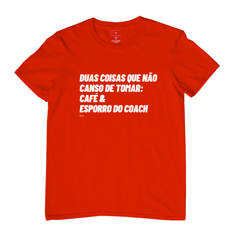 Camiseta Crossfit Café e Esporro do Coach