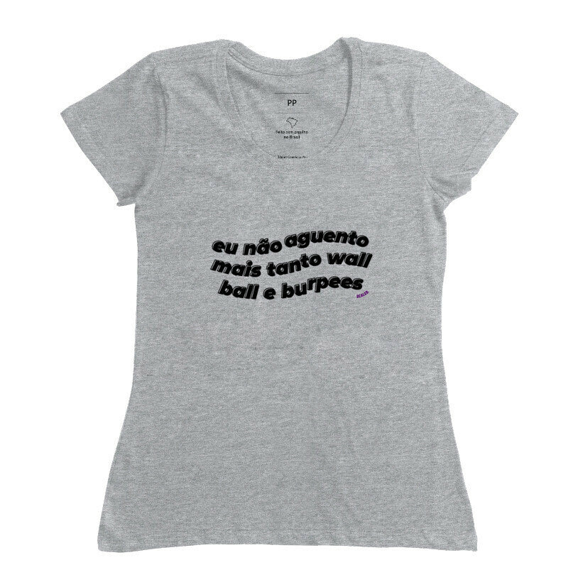 Não Aguento Mais Tanto Wall Ball e Burpee