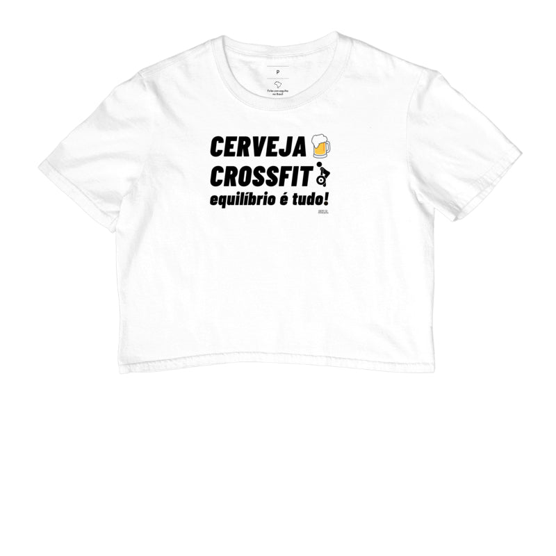 Cropped Cerveja e Crossfit crossfit