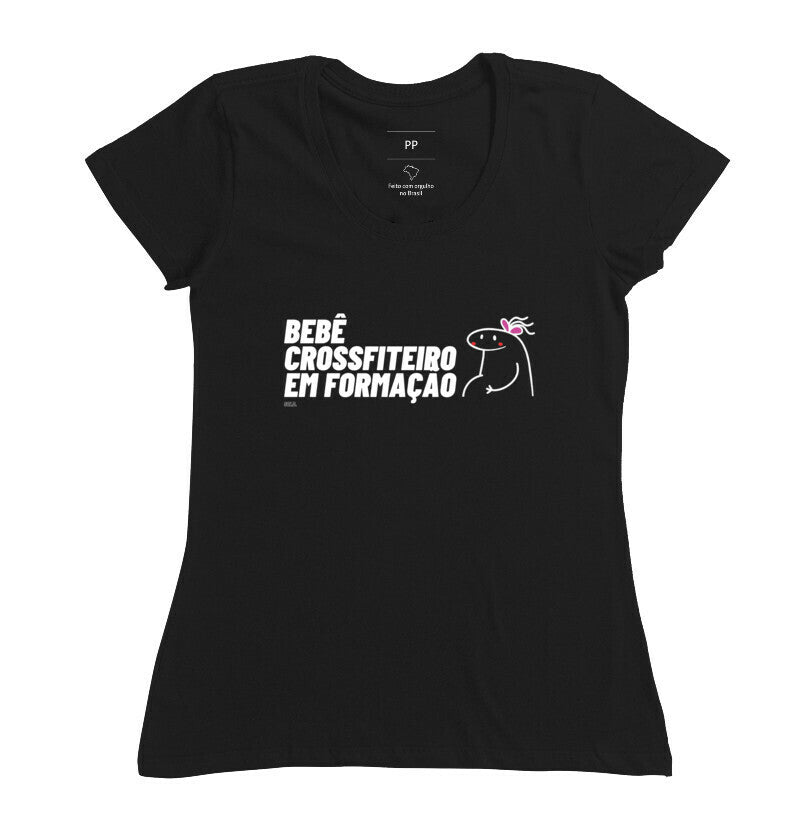 Camiseta Maes Bebe Crossfiteiro - Scaled
