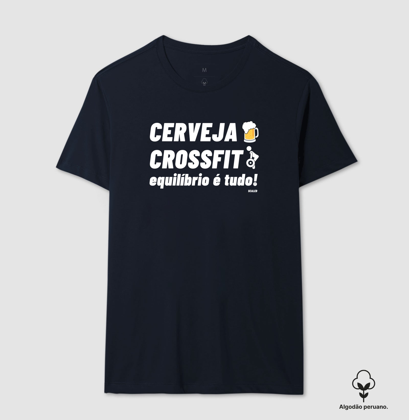 Cerveja e Crossfit - Algodão Peruano