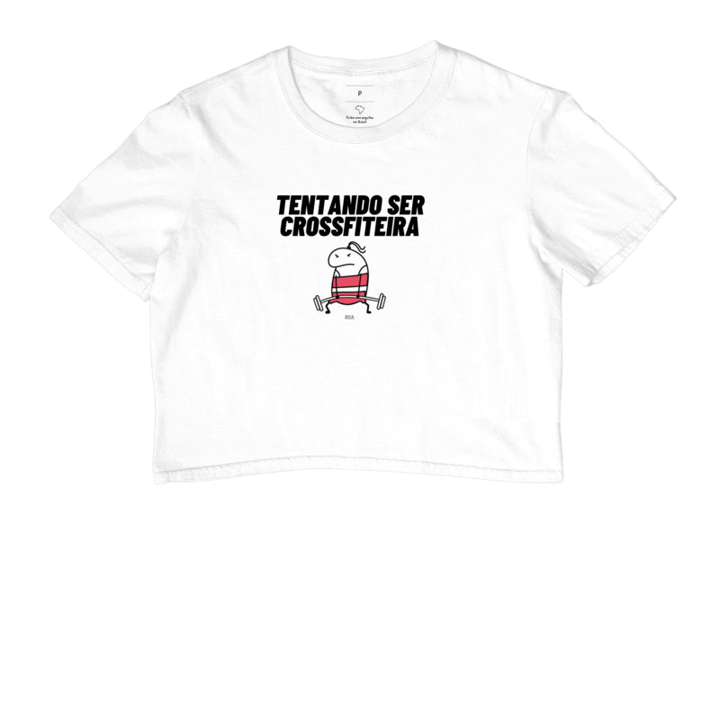 Tentando ser Crossfiteira - Flork Cropped
