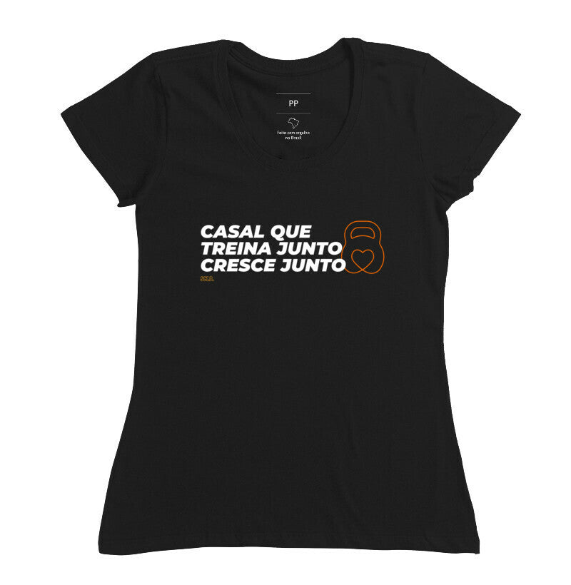 Camiseta Crossfit Casal que treina junto