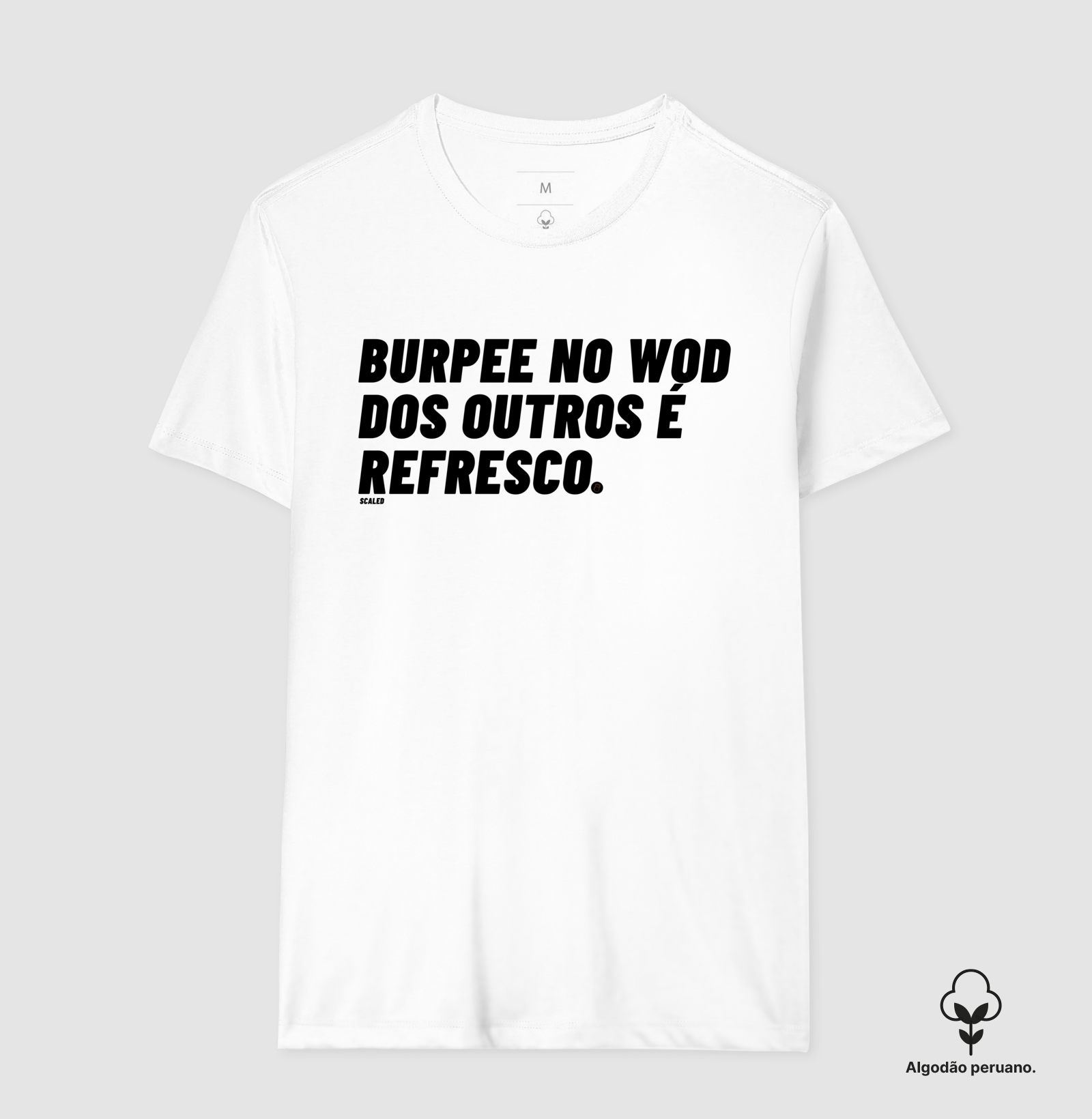 Burpee no Wod - Algodão Peruano