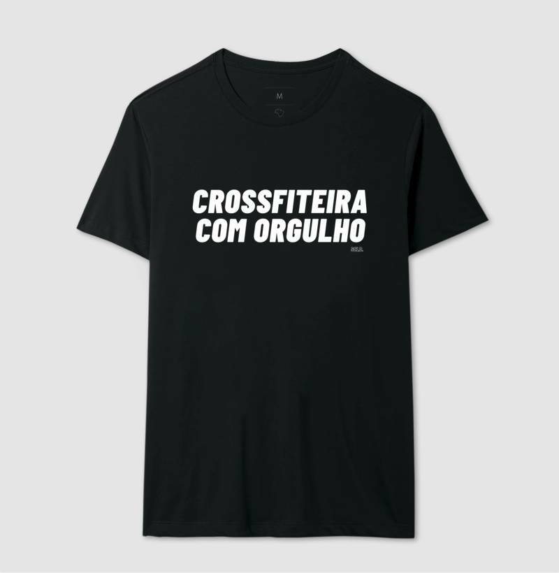 Camiseta Crossfit Crossfiteira com Orgulho