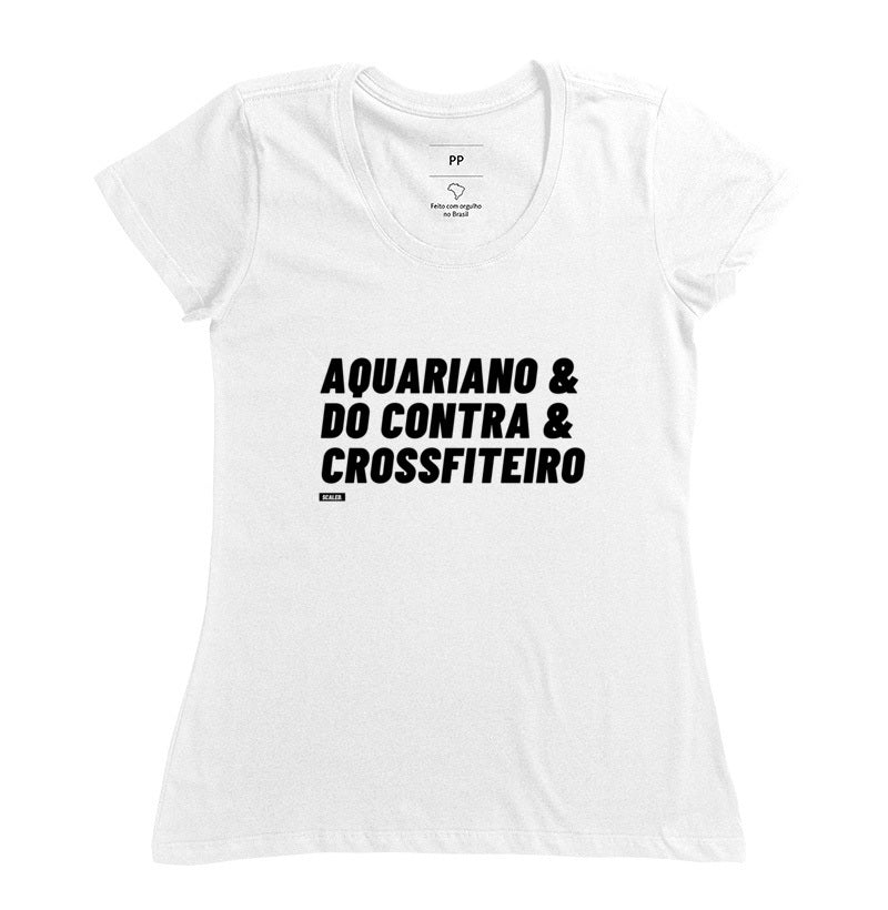 Camiseta Zodíaco Homem Aquario 1