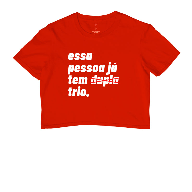 Cropped Crossfit Essa pessoa ja tem trio - Scaled