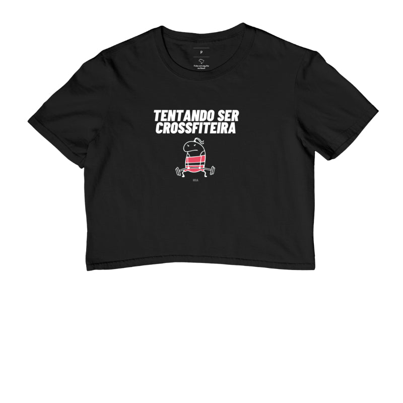 Tentando ser Crossfiteira - Flork Cropped