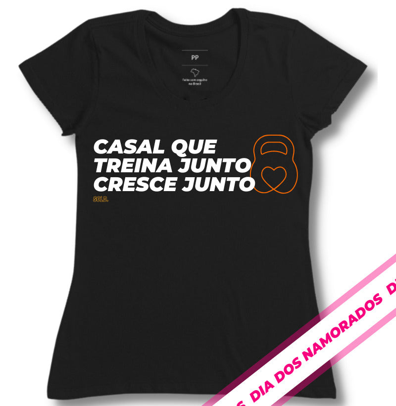 Camiseta Crossfit Casal que treina junto