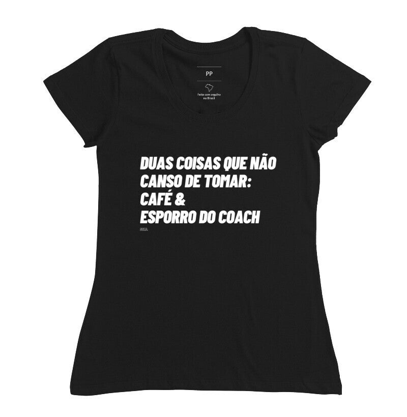 Camiseta Crossfit Café e Esporro do Coach
