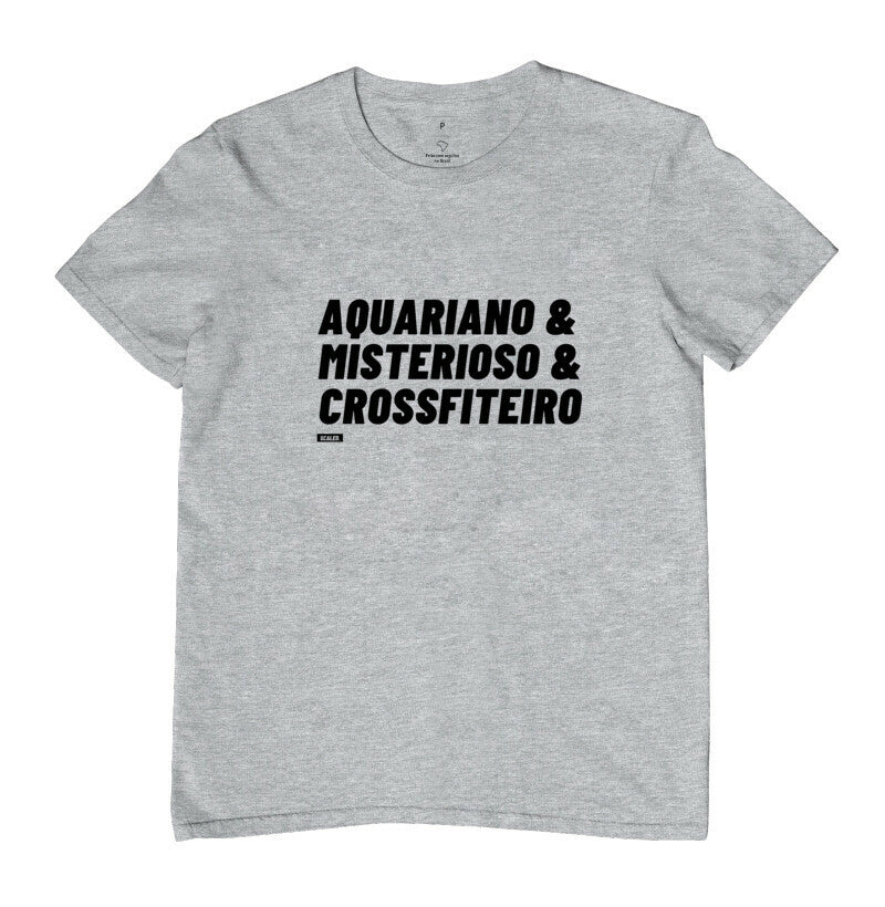 Camiseta Zodíaco Homem Aquario 2
