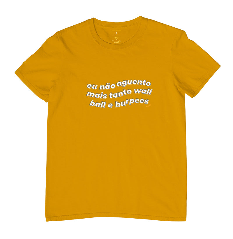 Não Aguento Mais Tanto Wall Ball e Burpee