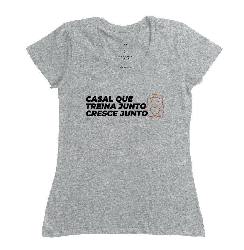 Camiseta Crossfit Casal que treina junto