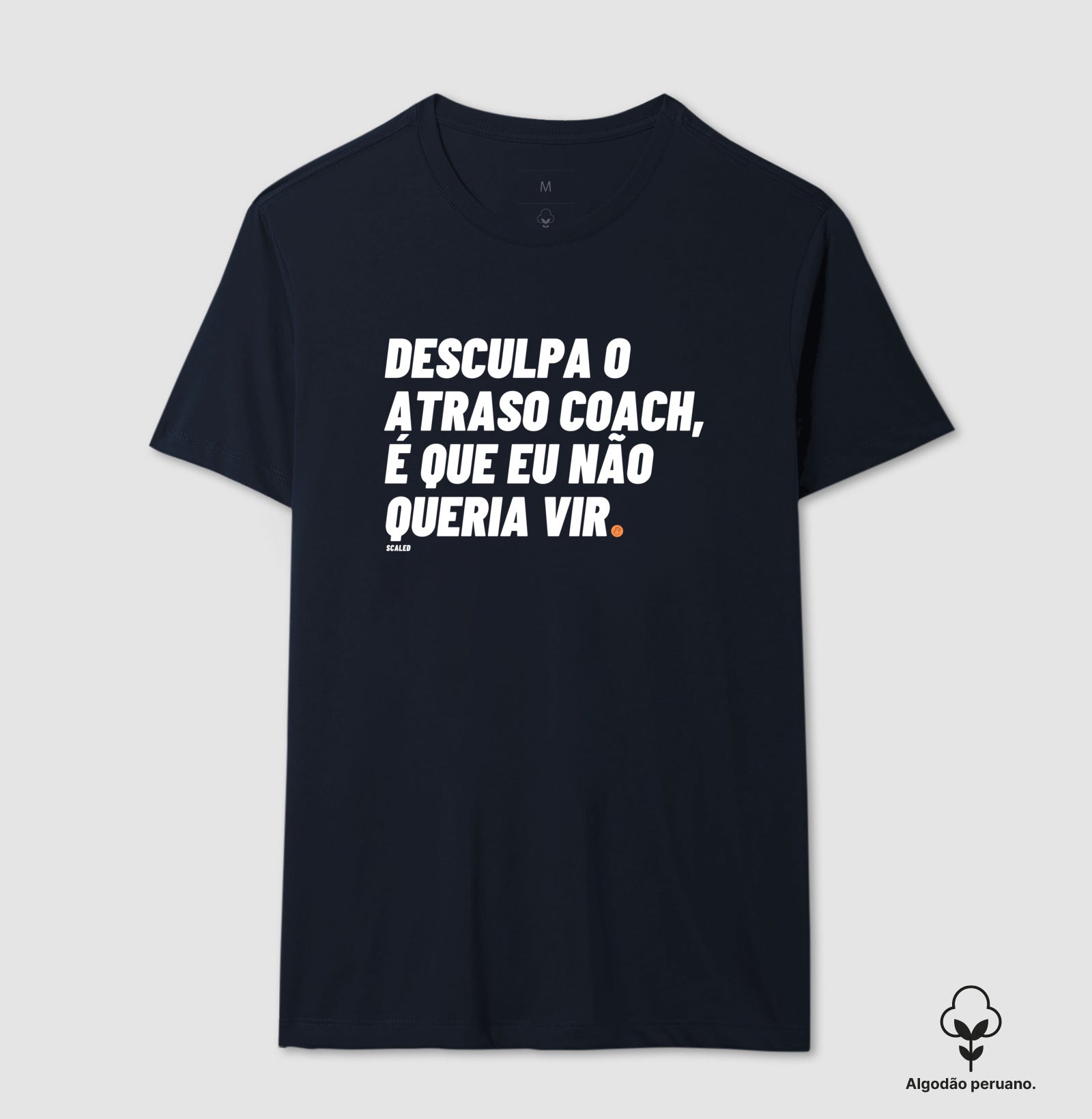 Desculpa o Atraso - Tecido Premium
