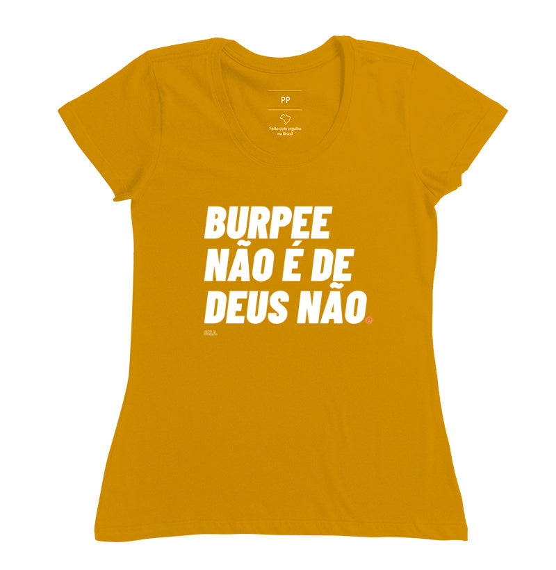 Camiseta Burpee não é de Deus