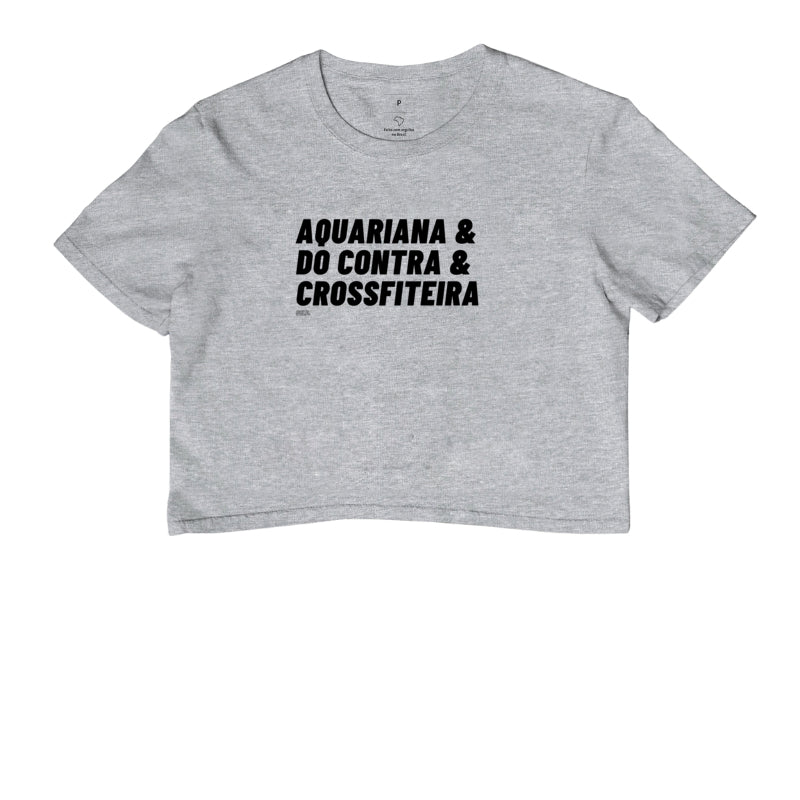 Cropped Crossfit Zodiaco Aquario 1