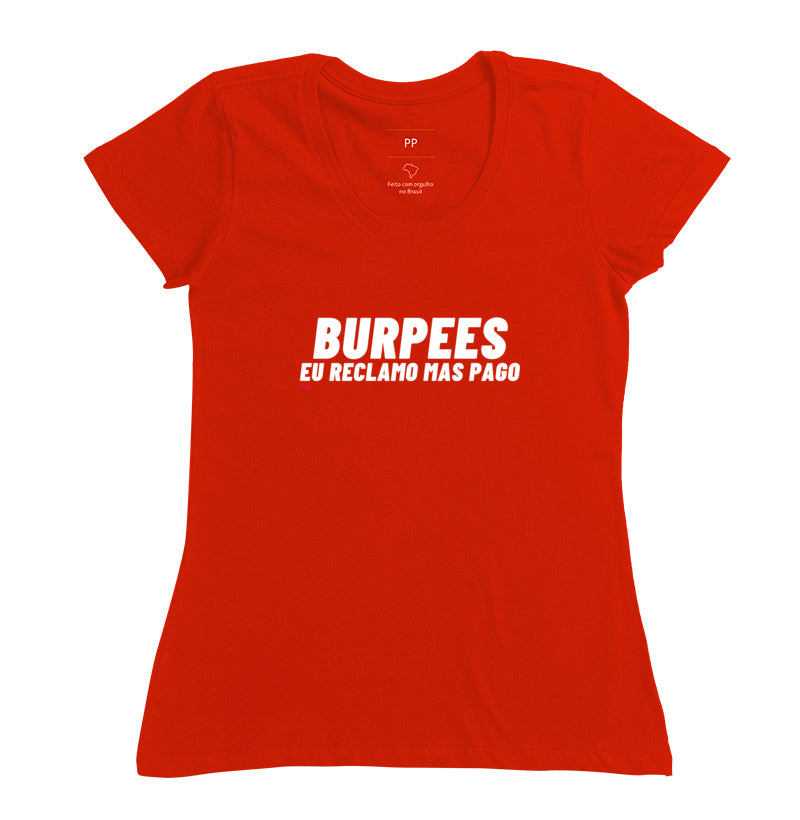 Camiseta Burpees Reclamo mas Pago