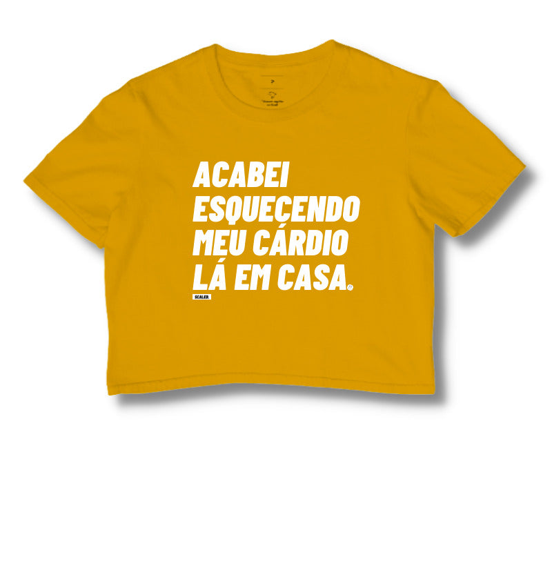 Cropped Acabei Esquecendo meu Cardio