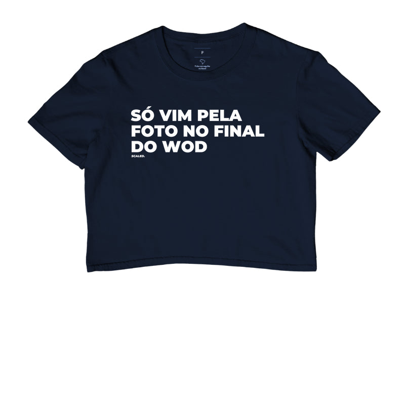 Só vim pela foto