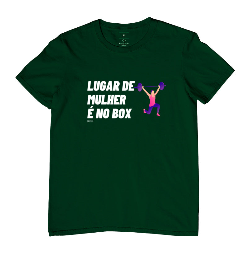 Camiseta Lugar de Mulher