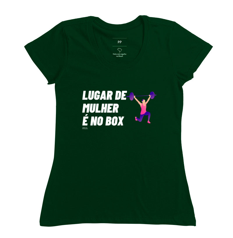 Camiseta Lugar de Mulher