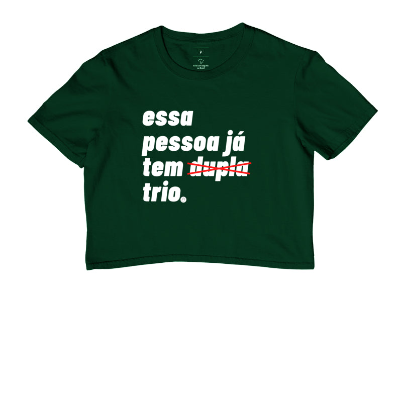 Cropped Crossfit Essa pessoa ja tem trio - Scaled