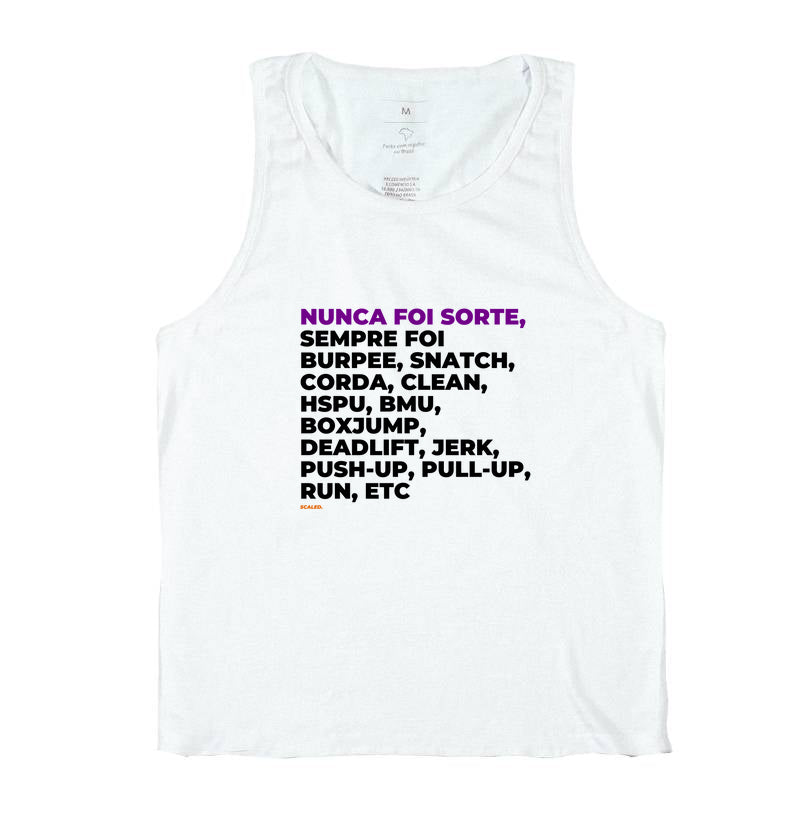 Nunca foi sorte, sempre foi crossfit burpee