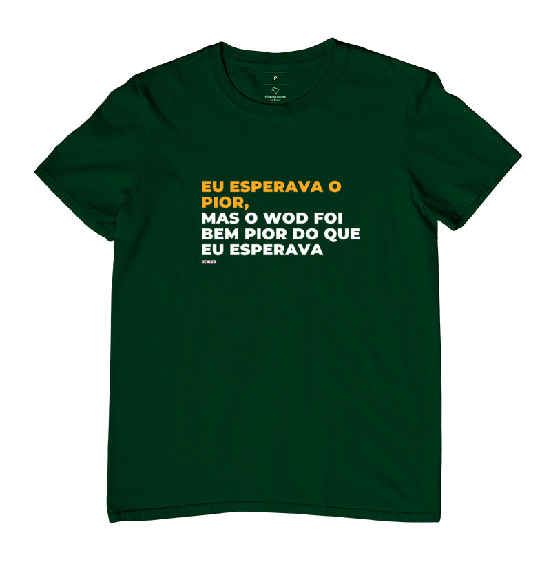 Eu esperava o pior