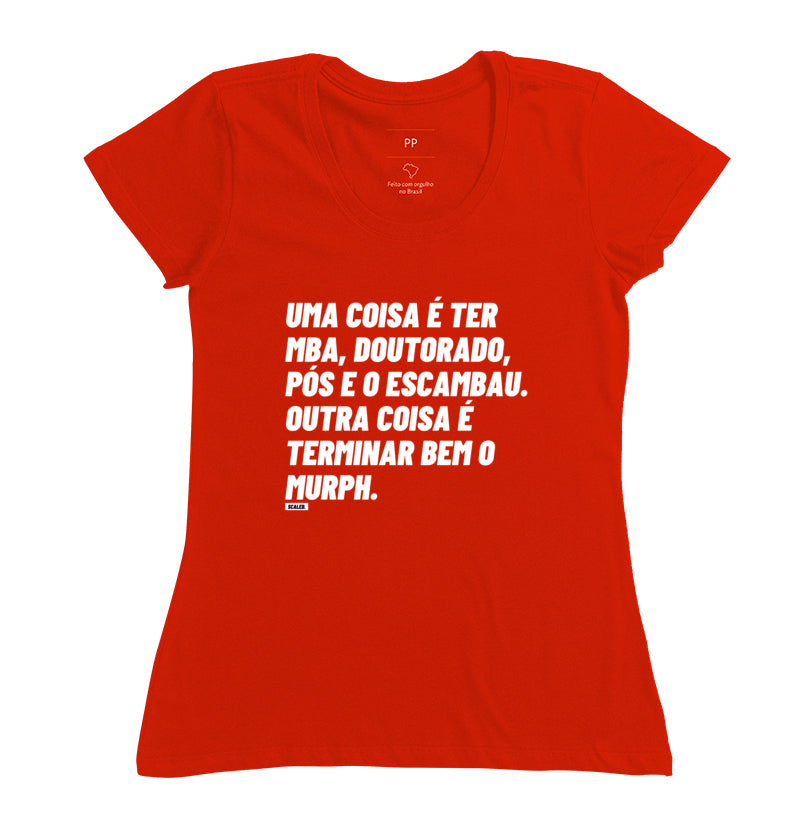 MURPH Uma coisa e ter MBA