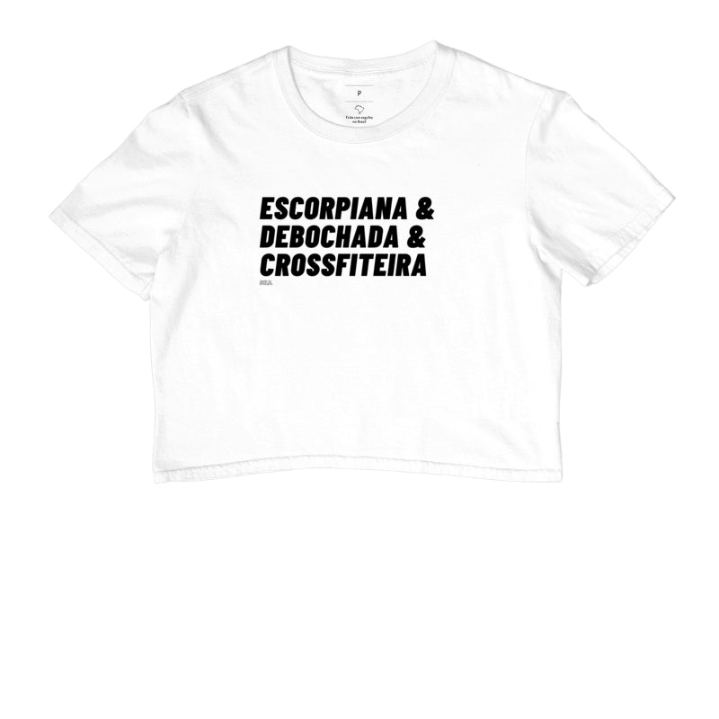Cropped Crossfit Zodiaco Escorpiao 3