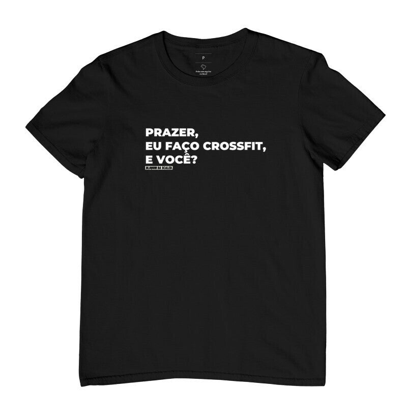 Eu faço crossfit, e você?