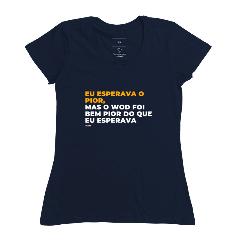 Eu esperava o pior