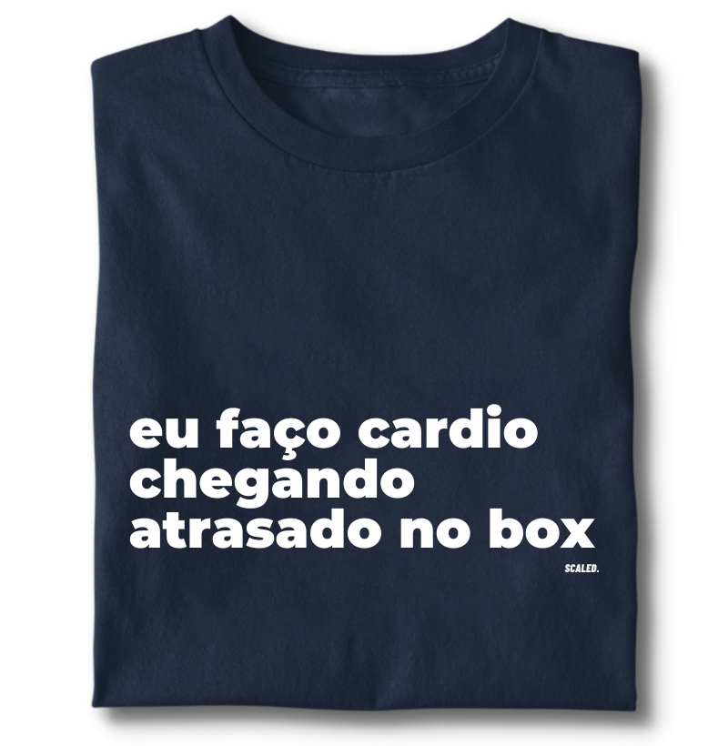 Faço cárdio chegando atrasado