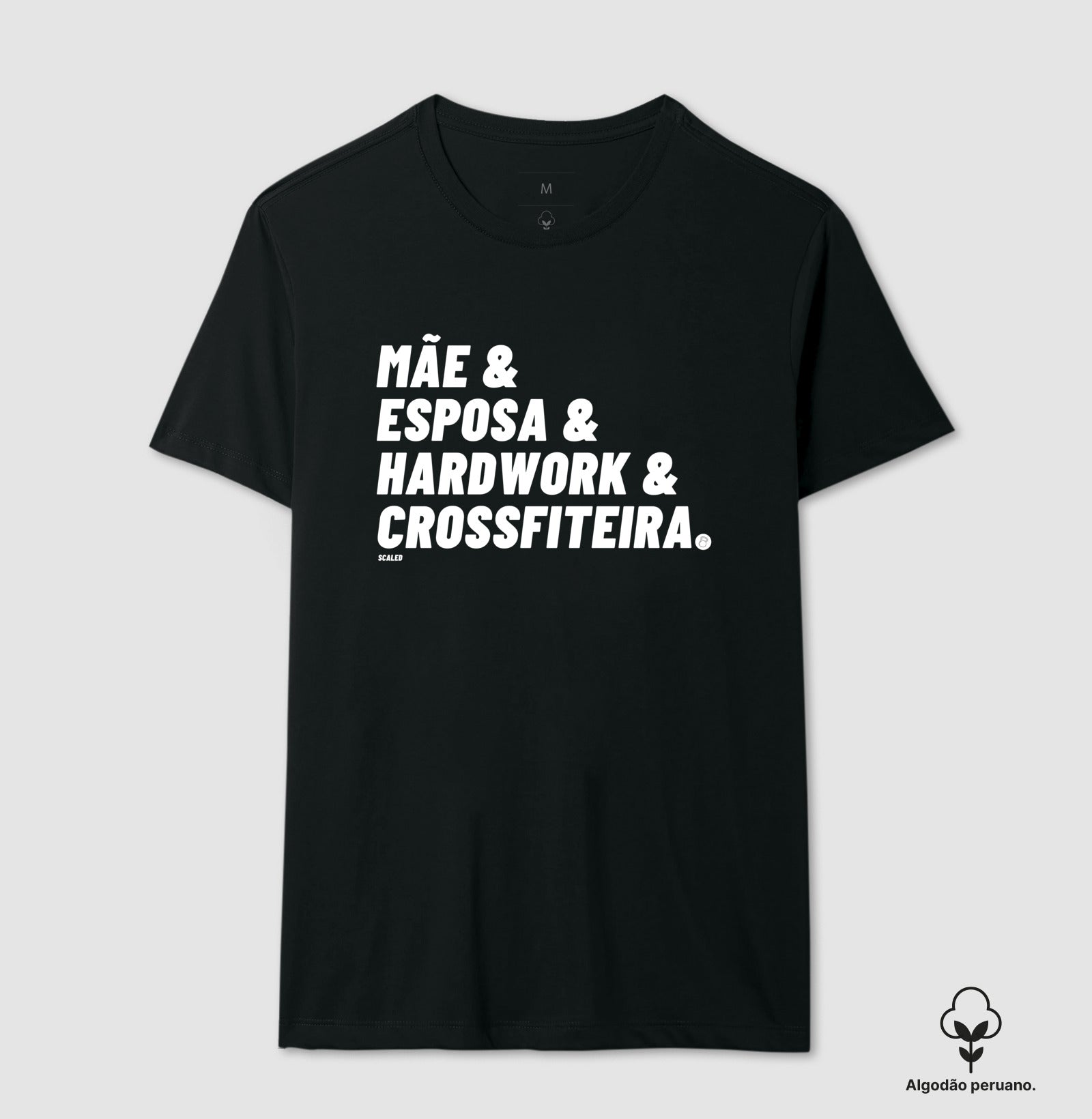 Mãe Crossfiteira - Tecido Premium