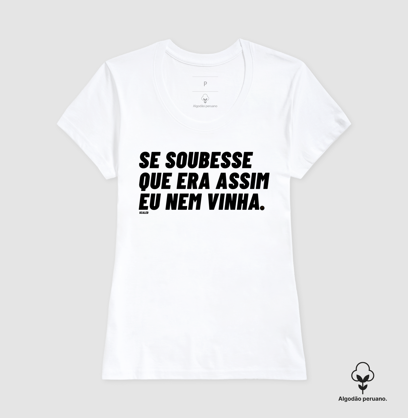 Se soubesse - Tecido Premium