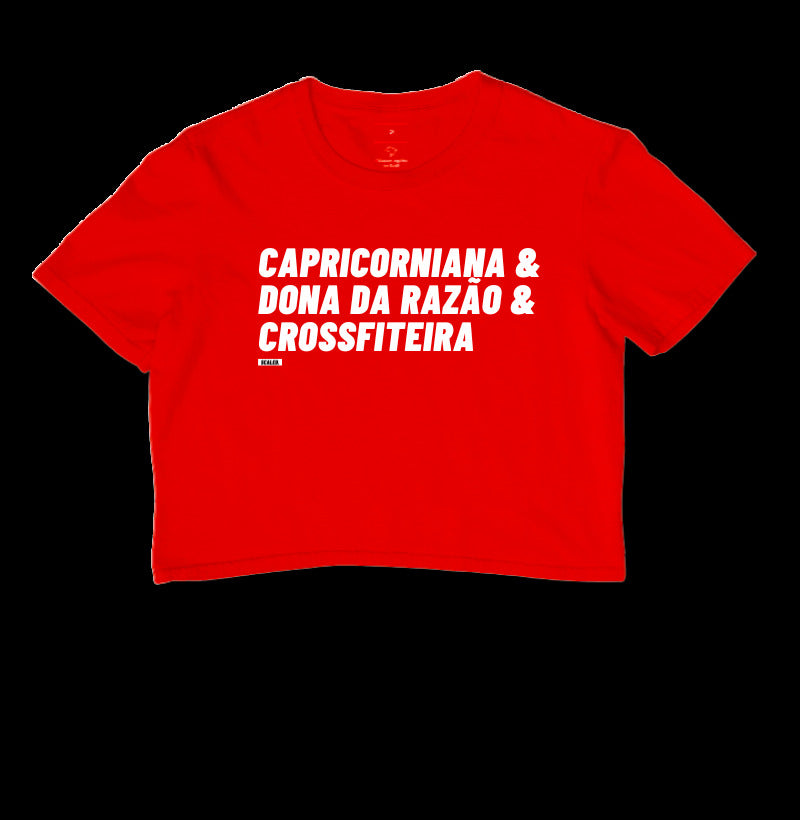 Cropped Crossfit Zodiaco Capricornio 1