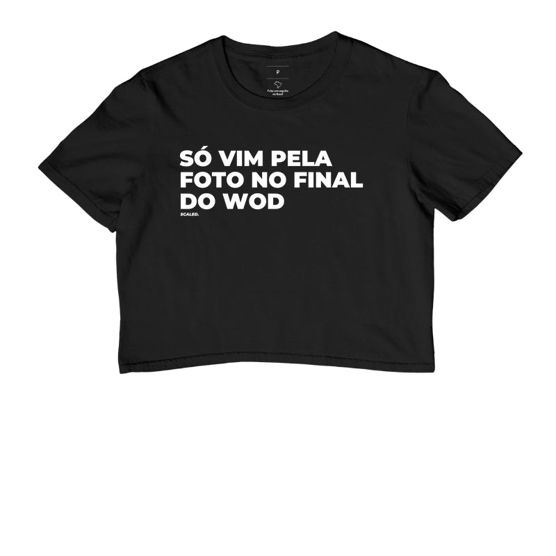 Só vim pela foto