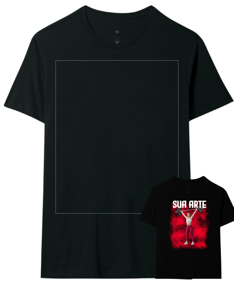 Sua arte - Frente e verso