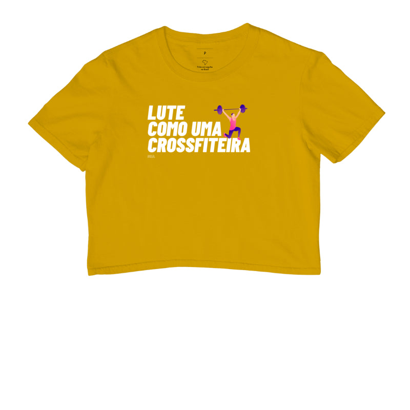 Cropped Lute Como uma Crossfiteira