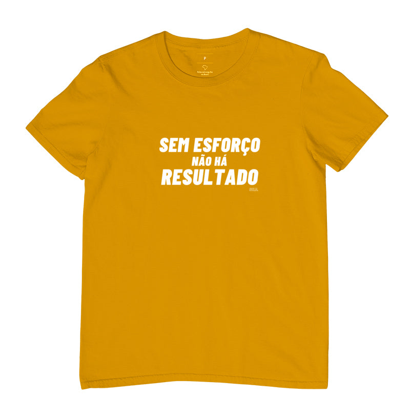Camiseta Crossfit Sem esforço nao ha resultado