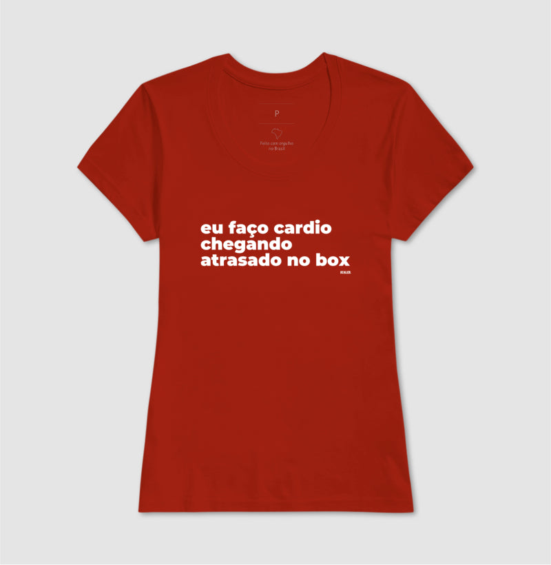 Faço cárdio chegando atrasado