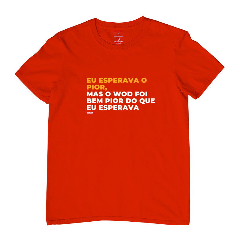 Eu esperava o pior