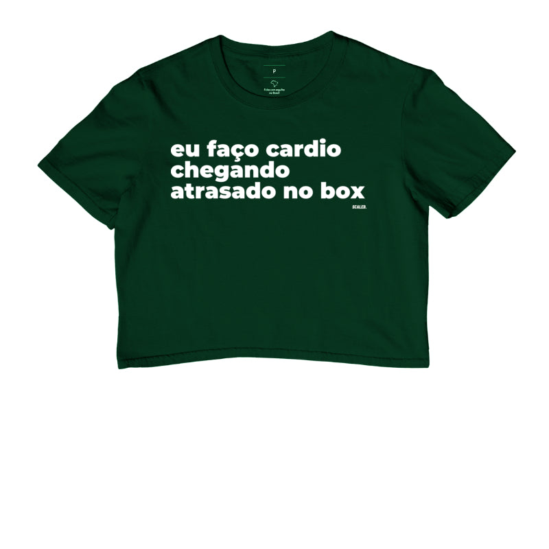 Faço cárdio chegando atrasado